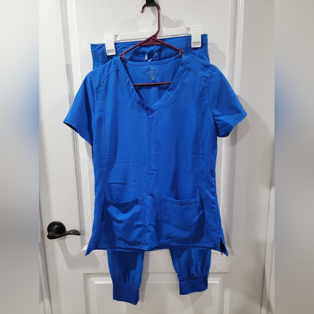 Med Couture Royal Blue Scrubs